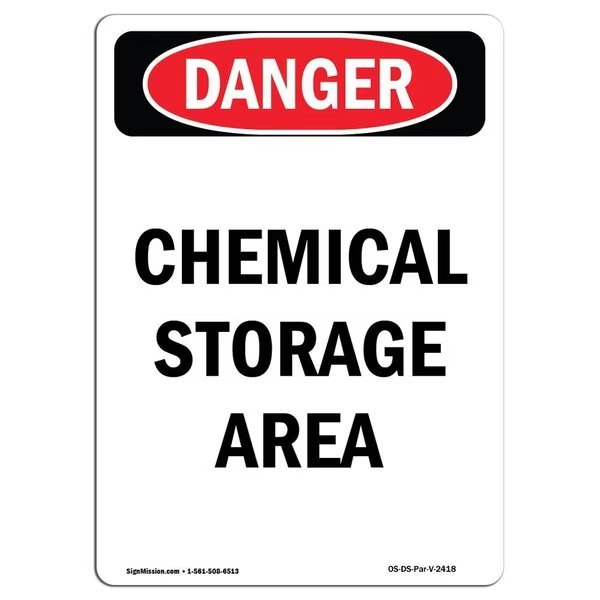 Safety Sign, OSHA Danger, 14